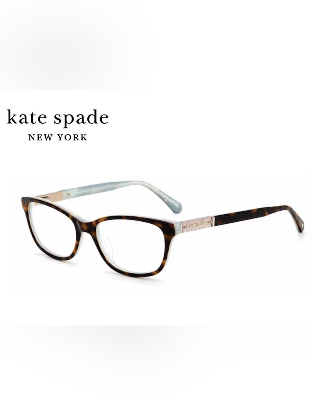 Kate Spade - NWT Tortoiseshell Brown and Black HAZEN Eyeglasses